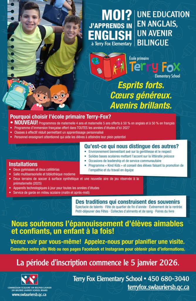 Terry Fox 11X17 POSTER moi japprends FR